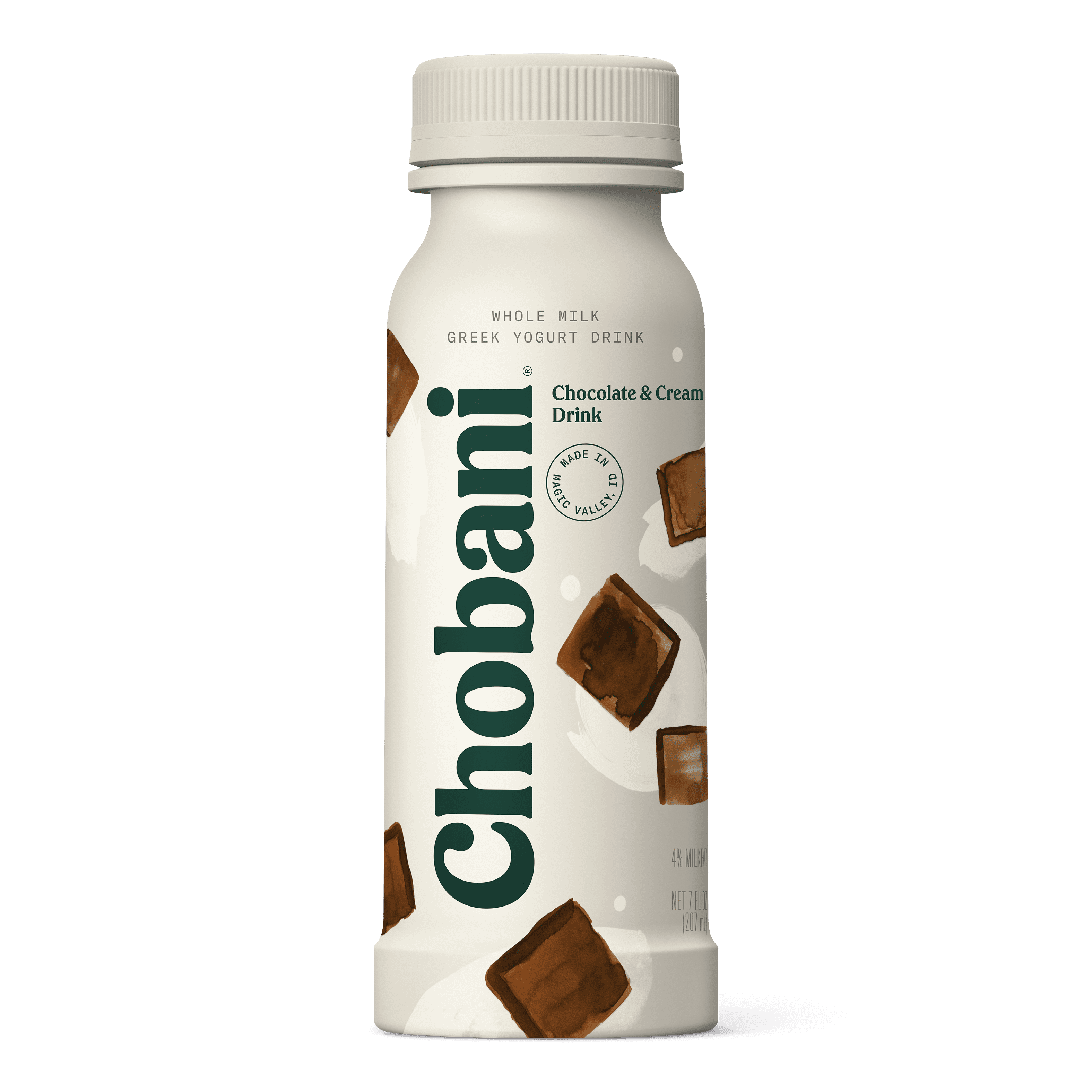 Chobani, Drink Chocolate & Cream Whole Milk Greek Yogurt 7 oz