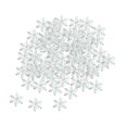 thumbnail image 2 of Adornos de confeti de copos de nieve Adornos navideños Hermoso tema navideño decoraciones de mesa para tarjetas navideñas Oficina, 2 of 8