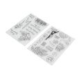 thumbnail image 4 of Sello transparente, sello de silicona transparente para bricolaje, sellos transparentes para bricolaje, sellos transparentes TPR, sellos de mayor durabilidad, 4 of 14