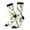 3 Black, variant on Cute Carrot Pattern Sport Socks for Women and Men Crew Socks Sporty Calf Socks Casual Socks