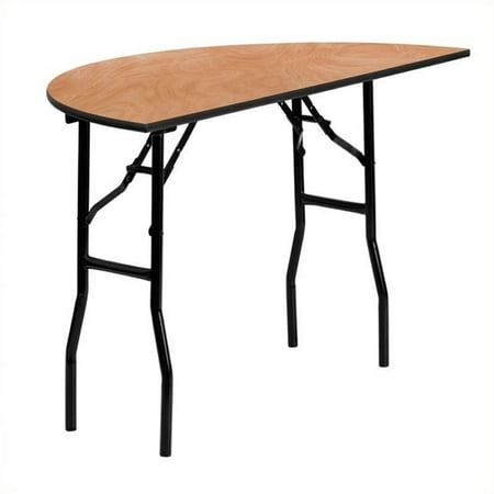 Flash Furniture 72 Half Round Wood Folding Banquet Table Com Flash Furniture 72 Half Round Wood Folding Banquet Table
