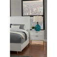 thumbnail image 6 of Home Square 2-Piece Set with King Headboard and 2 Drawer Nightstand in White, 6 of 15