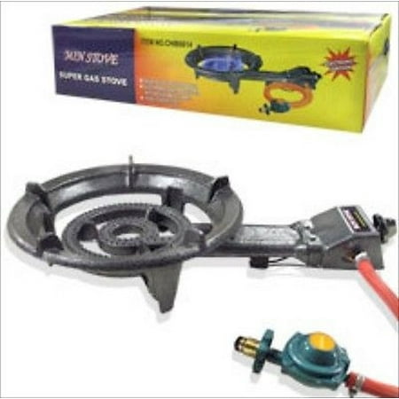 Portable Lpg Propane Gas Outdoor Camping Burner Stove Top Cast Iron