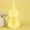 Yellow, variant on Guitar Shaped Silicone Pen Bag Multifunctional Zipper Cosmetic Storage Pouch Aesthetic Desktop Stationery Organizer For Student Study Home Office Desk Daily Sorting