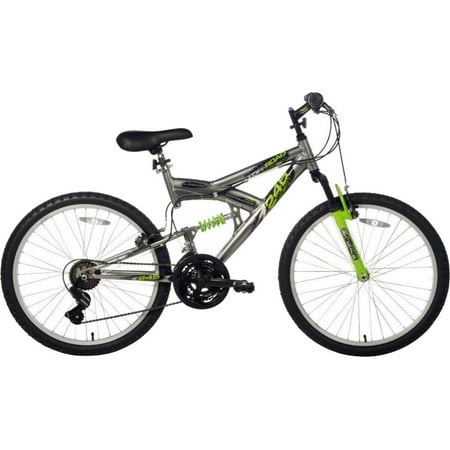 Northwoods Kids' Z245 21 speed, 24" Mountain Bike – Silver