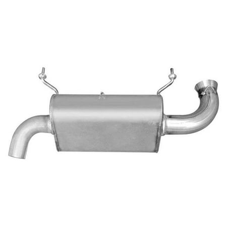 UTV Series Stainless Steel Single Exhaust System for 2015-2017 Polaris RZR XP 1000 EPS, 4 1000 (Best Exhaust For Rzr 1000)