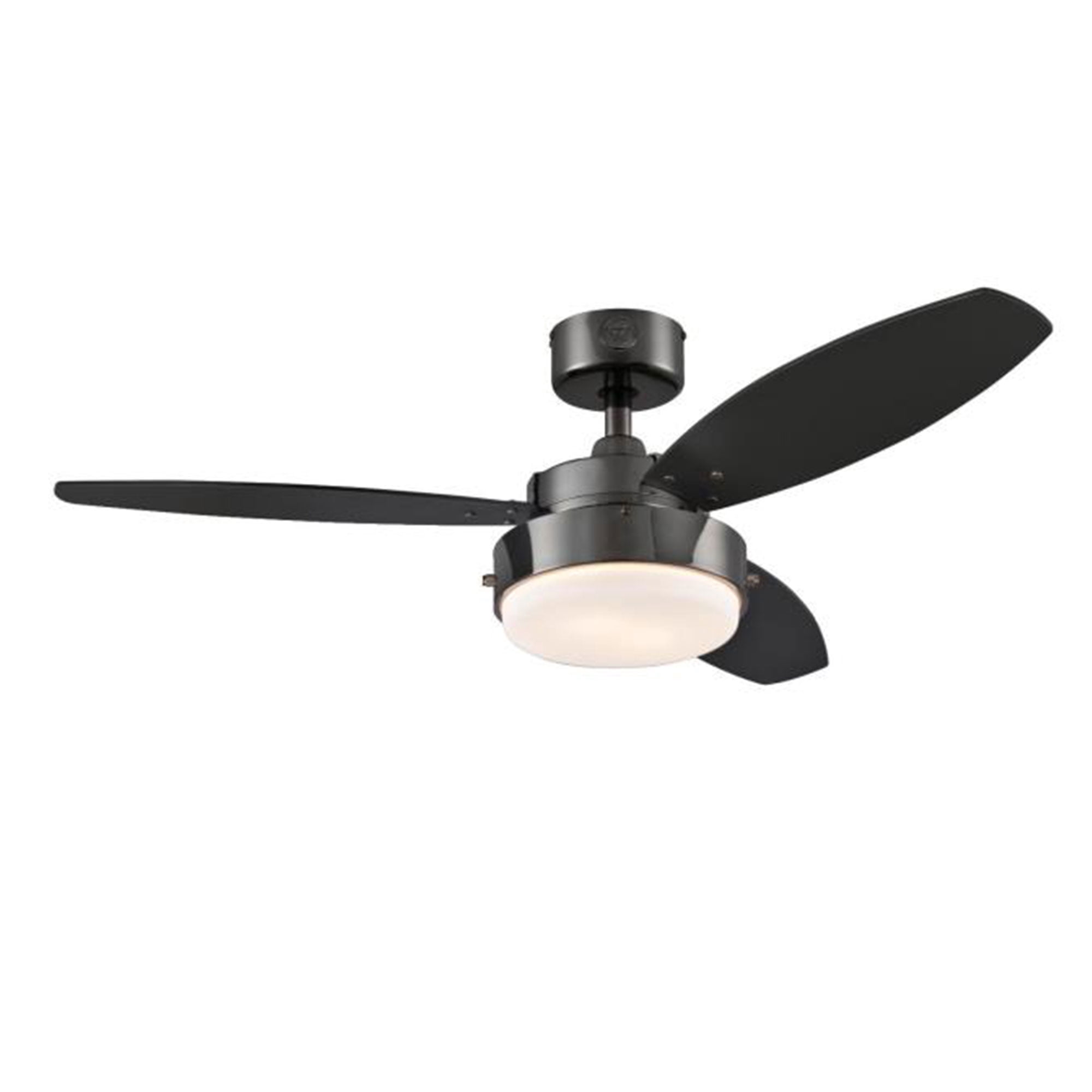 Westinghouse Alloy Ceiling Fan with LED Light, Reversible Blades, 42 Inch