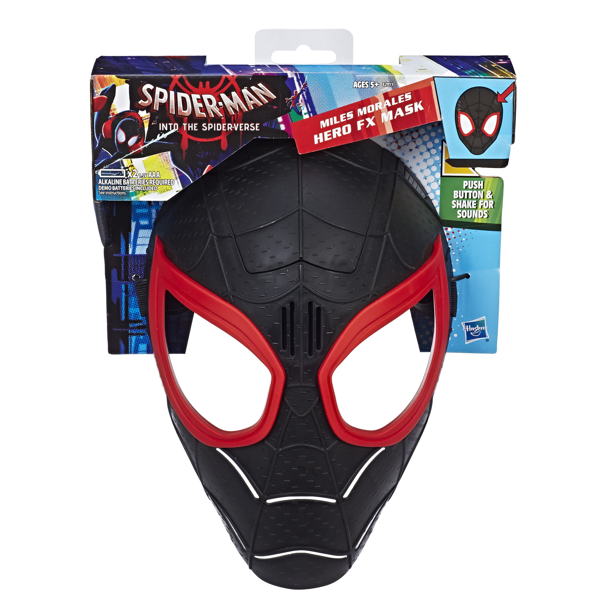 Into the Spider-Verse Unisex Visible Respirable Full Mask Hood Spider-Man US 