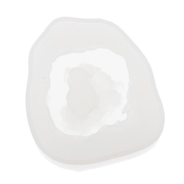 Molde de silicona para resina de piedra de cristal, grava, herramientas para hacer joyas 35x43x8mm