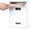 Com-lock-white, variant on Key Lock Mailboxes for Outside, Locking Wall Mount Mailbox, Security Key Drop Box for Letters, Cash, Cards, Steel Mail Box for House Office School, 12.4H x 8.54L x 3.35W Inches, Black
