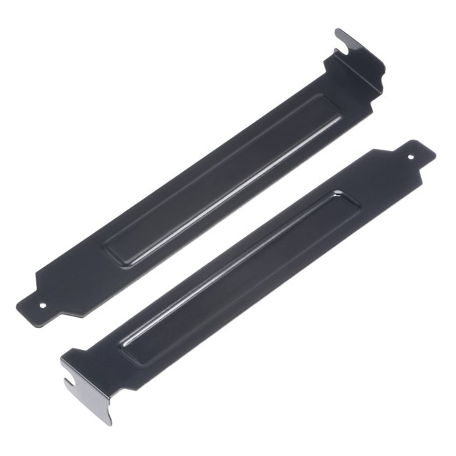 Unique Bargains PCI Slot Covers with Screws for PC Case Dustproof Black 4 Pack
