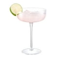 thumbnail image 2 of Better Homes & Gardens Ribbed Coupe Glass, Clear, 10 oz, 2 of 3