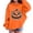 T2-Orange sweatshirt for kids, variant on Boys Girls Halloween Hoodie Glow in The Dark Jack O Lantern Sweatshirt Kids Pullover Pumpkin Face Hooded Top Fall Clothes