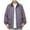 Purple, variant on Maoxin Casual Jackets for Men Men Fashion And Casual Loose Collar Patchwork Color Blocking Versatile Jacket Youth Jacket Zipper Pocket Long Sleeved Hooded Denim Jacket Spring/Autumn Clothing Purple M
