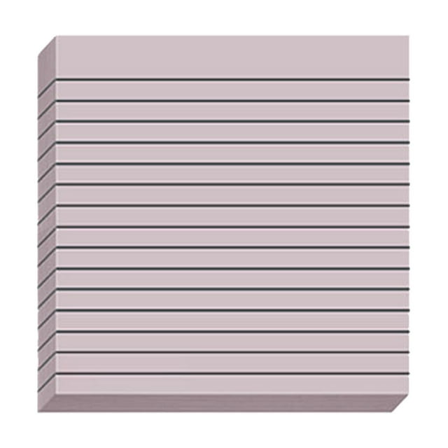 ZTTD 1 Pads Notes Collantes Doublées 3”x3” Couleurs Morandi Autocollants Colorés Super Adhésifs pour Maison, Bureau, Réunion