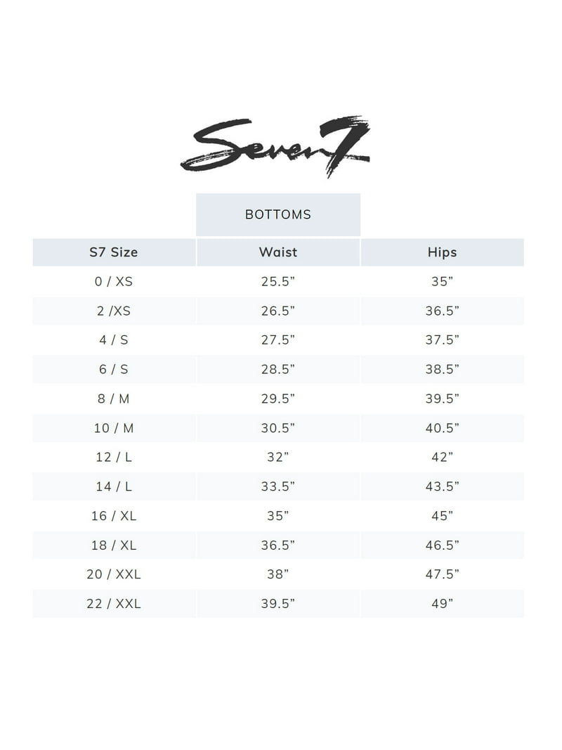 Skinny Jeans Silver Jeans Size Chart Skinny Seven7 Jeans Size