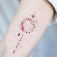 thumbnail image 4 of Tatuajes temporales, 20 hojas de pegatinas de tatuaje para mujeres y niñas, sexy en el cuerpo, mano, brazo, clavícula, 4 of 6
