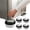 B, variant on Anti-Vibration Washing Machine Support Pads, Shock Absorbing Non-Slip Dryer Foot Stabilizer, Universal Noise Reduction Furniture Riser for Washer Dryer Refrigerator, 4 Pack