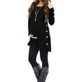 thumbnail image 3 of FAIWAD Womens Maternity Plus Size Tops Casual Long Sleeve Crewneck Loose Tunic Tops Pregnancy Clothes, 3 of 9