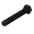 thumbnail image 2 of 8.8 Grade M10x60mm Full Threaded teel Left Hand Thread Hex Head Bolt Black, 2 of 2