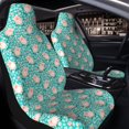 thumbnail image 4 of Goofa Pig And Flower Printed Car Seat Covers, Automotive Seat Covers for Cars Trucks and SUVs, Quick Setup Universal Fit Elastic Seat Covers-1, 4 of 6