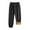 77#Black, variant on Ftwytp Men's Solid Color Joggers Casual Fleece Jogging Bottoms Winter Warm Sweatpants Work Trousers Baggy Pockets Outdoor Sport Pants with Drawstring