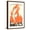 Brown Frame, variant on Art.com Flaming Youth Flapper Stretched Canvas Print Wall Art, 24" x 36"