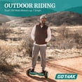 thumbnail image 3 of GOTRAX SRX PRO Bluetooth Hoverboard for Adult, 8.5" Off-road Tires Dual 250W Motor All Terrain Self Balancing Scooters for Up to 220lbs, Blue, 3 of 11