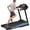 10MPH-Red, variant on Aukfa AK-SF02-009 Folding Treadmill with Incline 300 lb Weight Capacity 7.5 mph Speed