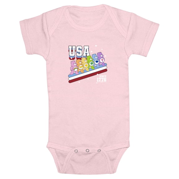 Infant's Care Bears USA Since 1776 Bodysuit