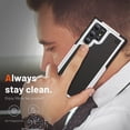 thumbnail image 4 of for Samsung Galaxy S24 Ultra Back Case, Luxury Hybrid TPU + PC Shockproof Protective Slim Fit Lightweight Durable Anti-falling Thin Phone Case Cover for Samsung Galaxy S24 Ultra, White, 4 of 8