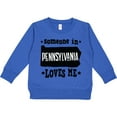 thumbnail image 2 of Inktastic Someone in Pennsylvania Loves Me Toddler Sweatshirt, 2 of 4