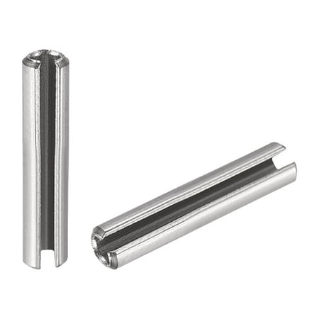 Unique Bargains Slotted Spring Pin M2 x 10mm 304 Stainless Steel Split ...