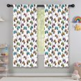 thumbnail image 5 of Blackout Kids Curtains,White Colorful Monster Cartoon Trucks Pattern Childrens Insulated Curtains Set Of 2,Bedroom Essentials,Toddler Room Decor 42"x63", 5 of 5
