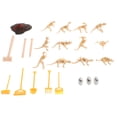 thumbnail image 3 of 24Pcs Dinosaurs Skeletons Models Children's Archaeological Toys Teaching Models, 3 of 9