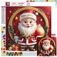 thumbnail image 1 of 5D DIY Cuadrado Taladro Diamante Pintura Navidad Disfraz Kit 30x30cm, 1 of 9