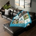 thumbnail image 3 of AISENIN Custom Pet Blanket with Pictures Extra Soft Personalized Blanket Customized Dog Blanket HD Print Custom Photo Blanket Custom Gift, 3 of 5