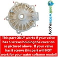 7345388 Water Softener Bypass Valve Assembly Kit with (2) Adapters