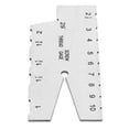 thumbnail image 4 of Oubit Cutting Gauge Tool,Stainless Steel Thread Measuring Screw Pitch Gage Thread Plug Gage Revolutionary Design, 4 of 8
