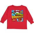 thumbnail image 3 of Inktastic Little Brother Comic Book Boys Long Sleeve Toddler T-Shirt, 3 of 5
