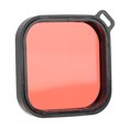 thumbnail image 4 of Waterproof Case Dive Filter For  8 Action Camera, Sport Camera Waterproof Housing Shell Filters With Fixed Rope For Outdoor Activities, Water Diving, Surfing, Snorkeling, 4 of 8