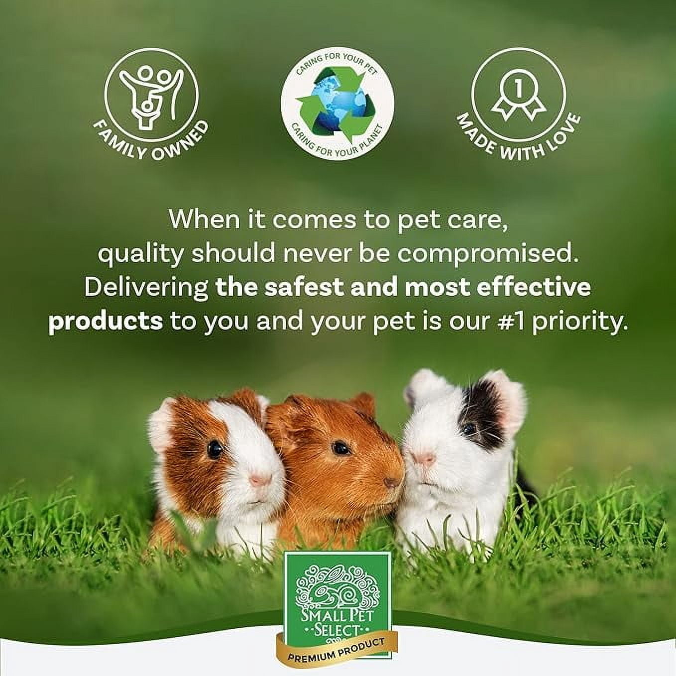 Small Pet Select Premium Small Animal Bedding, Natural Soft Paper Bedding for Small Indoor and Outdoor Pets, A, Jumbo Size 178 L Pack