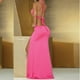 thumbnail image 4 of Camisón largo de moda para mujer, cómodo, de color liso, con tirantes, para mujer, lencería, 4 of 6