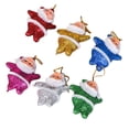 thumbnail image 1 of Matsuzay De colgantes navideños bonitos, adornos navideños brillantes, colgante ligero de Papá Noel, juguete colgante con cordón para el Kits de decoración para fiestas, 1 of 6