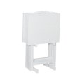 thumbnail image 1 of Salazar Tray Tables, White, 1 of 9