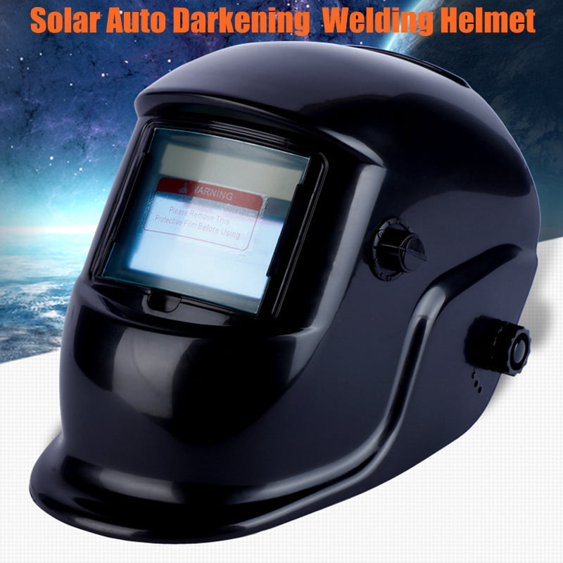 Auto Darkening Welding Helmet Tig Mig Arc Grinding Solar Powered New Mask