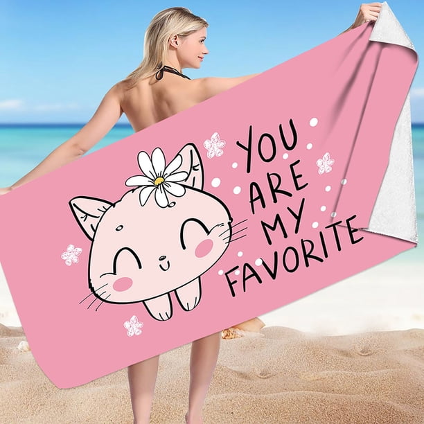 Xihbxyly Toalla de Playa de Microfibra, Superligera, Resistente a La Arena, de Secado Rápido, Compacta para Viajes, Natación, Camping y Piscina, Manta de Playa Multiusos, 76 X 152 Cm.