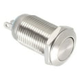 thumbnail image 5 of Interruptor de botón pulsador de metal de enclavamiento Unique Bargains, diámetro de montaje de 10 mm, 1NO 1NC COM, DC 30V 0.1A, 5 of 5