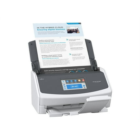 Fujitsu - ScanSnap iX1500 Desktop Scanner - White/Gray