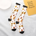 thumbnail image 5 of Salouo Fall Gnomes Harvest Print Women's Men's Ankle Socks 1-pack Casual Athletic Socks for Unisex Adult Moisture-Wicking Socks for Daily Wear/Running/Sport, 5 of 8